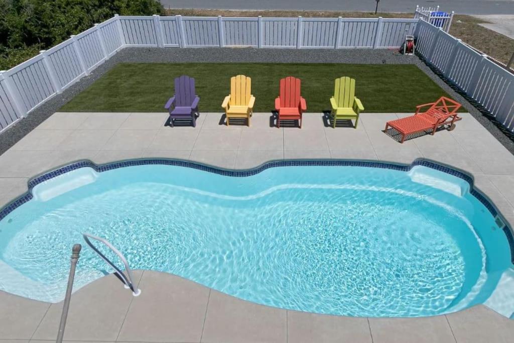 Pool Haven Ocean View Villa โอ๊คไอส์แลนด์ ภายนอก รูปภาพ